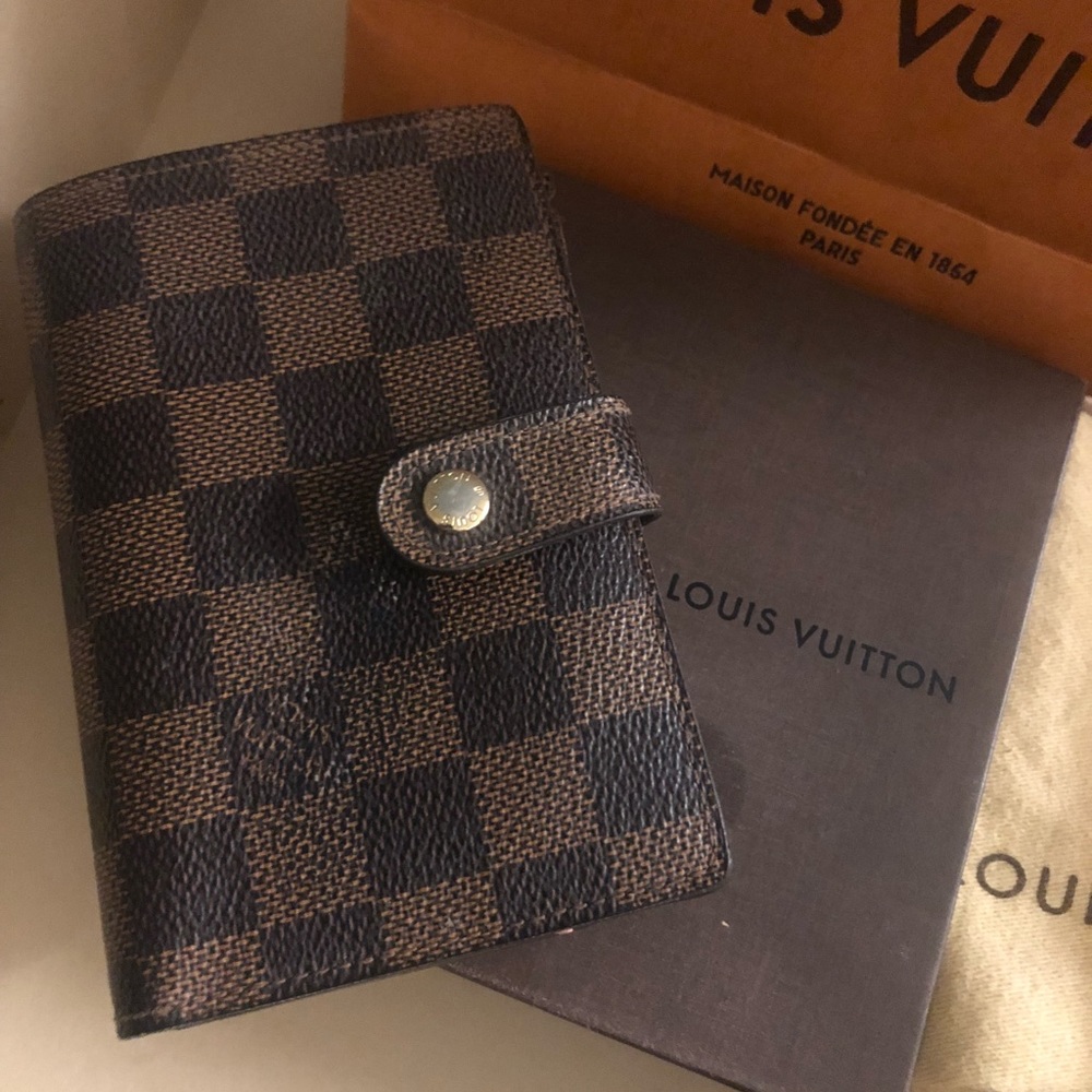 Louis Vuitton ebene Coin wallet